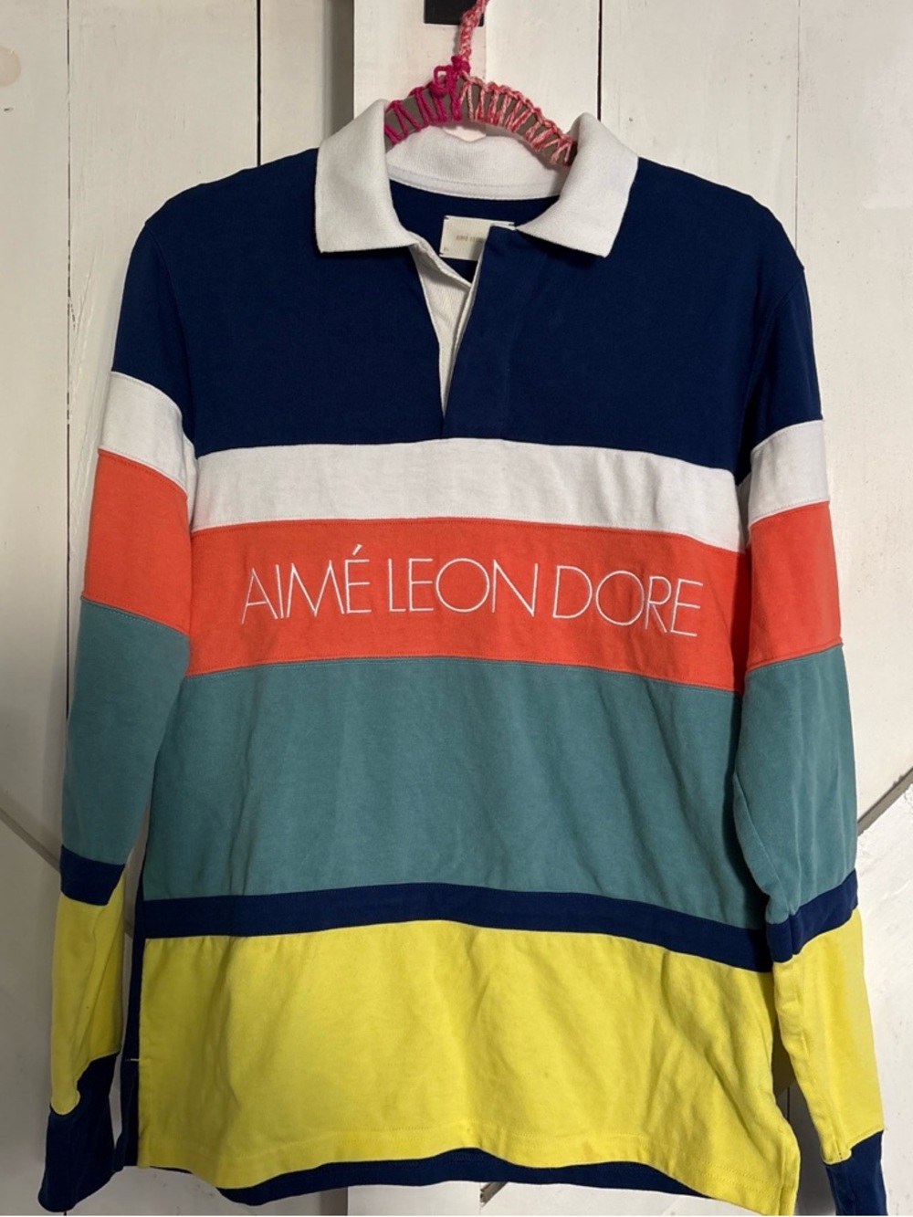 Aime Leon Dore Rugby Pull Over Sweatshirt